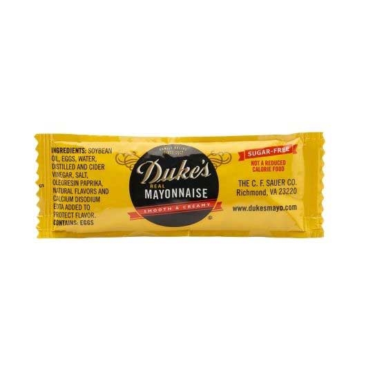 Dukes Smooth and Creamy Mayonnaise, 9 Gram Pouch -- 200 per case