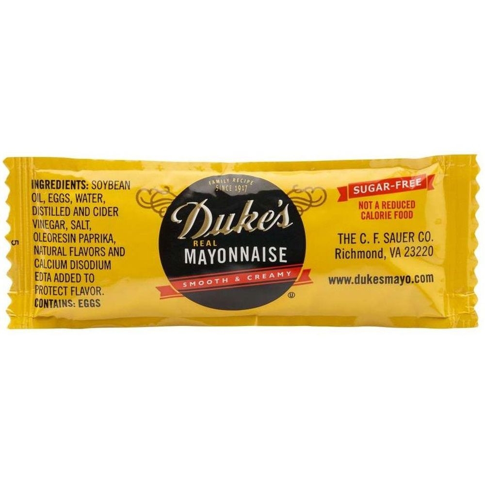 Dukes Real Mayonnaise, 9 Gram -- 500 per case