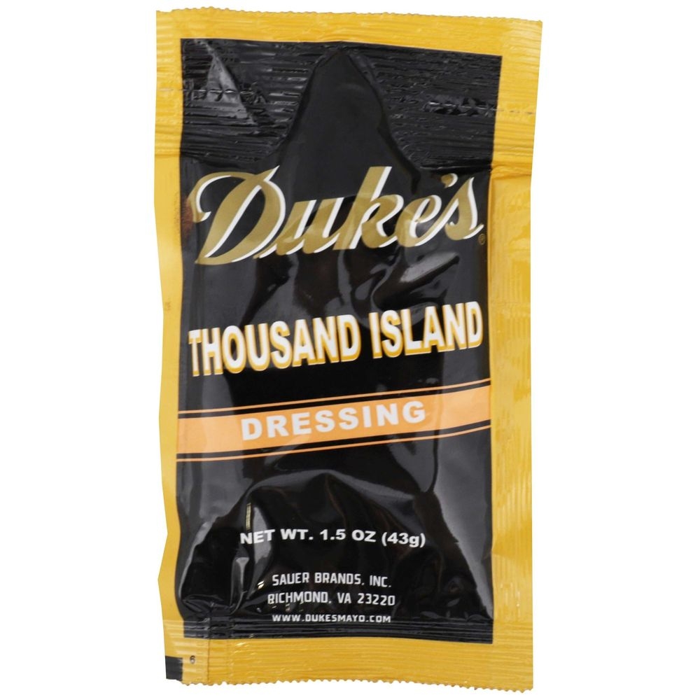 Dukes Thousand Island Dressing, 1.5 Ounce -- 60 per case