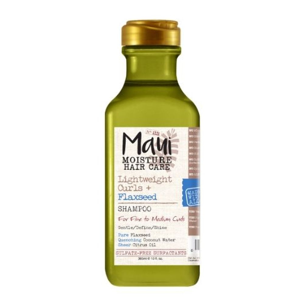 Maui Lightweight Curls Plus Flax Seed Shampoo, 385 Milliliter -- 4 per case