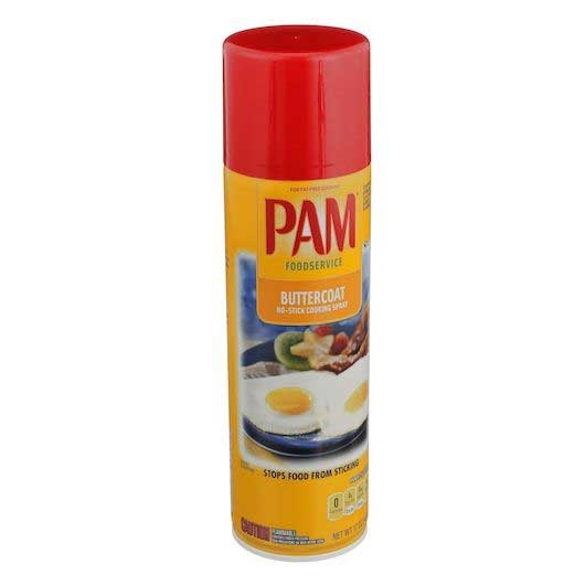 Pam Buttercoat No Stick Cooking Spray, 17 Ounce -- 6 per case