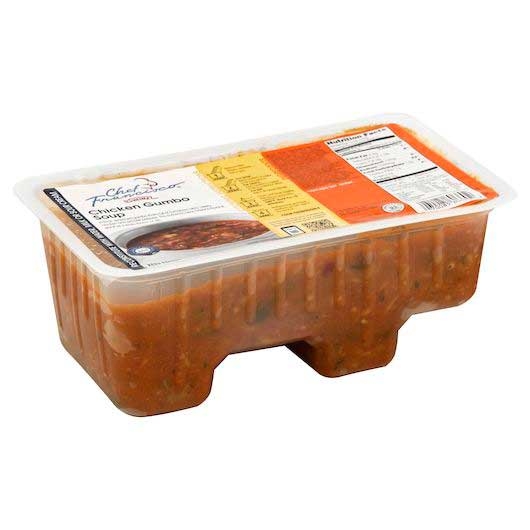 Chef Francisco Chicken Gumbo Soup, 4 Pound -- 4 per case