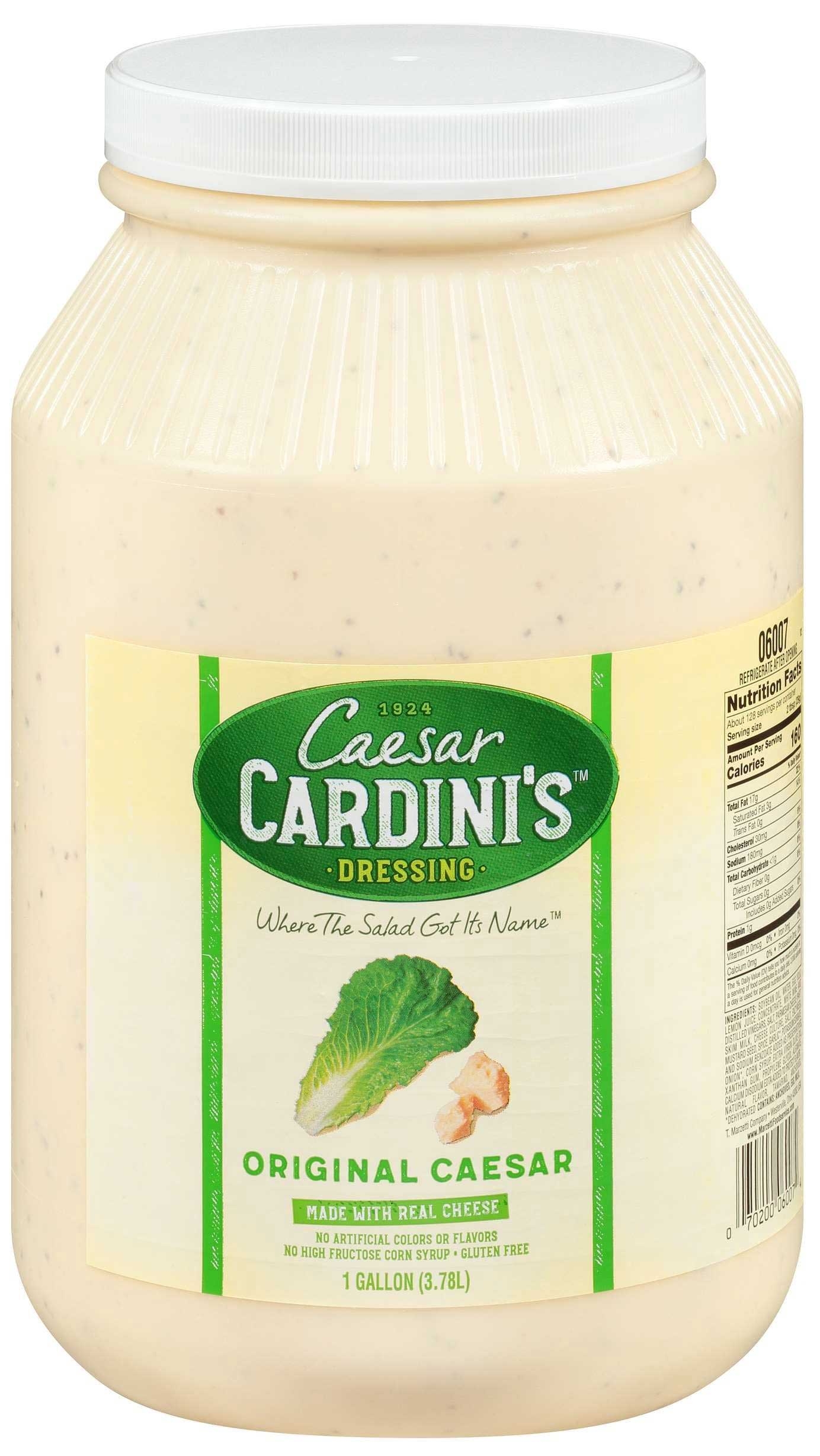 Cardinis Caesar Dressing, 1 Gallon -- 4 per case