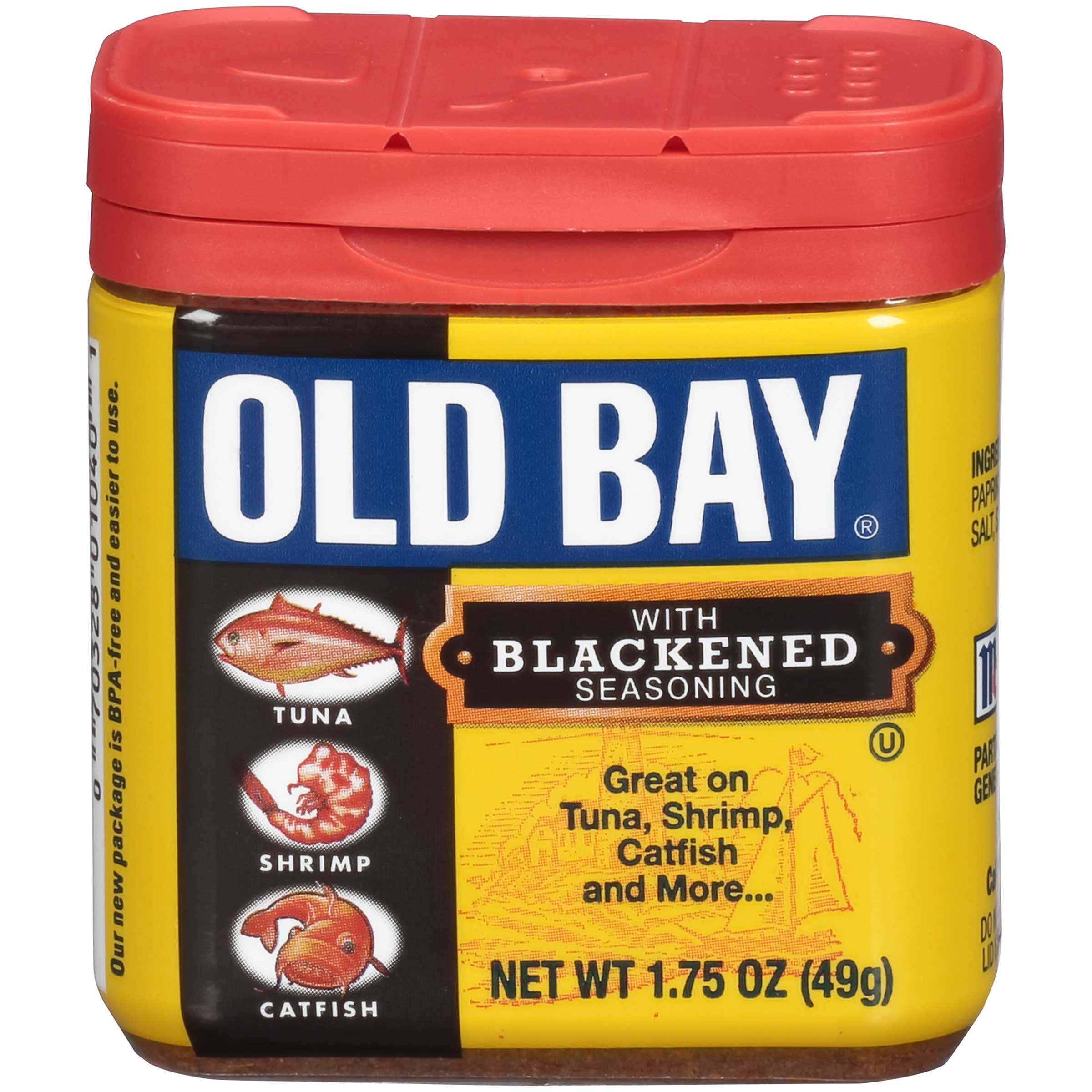 Old Bay Blackened Seasoning, 1.75 Ounce -- 12 per case.