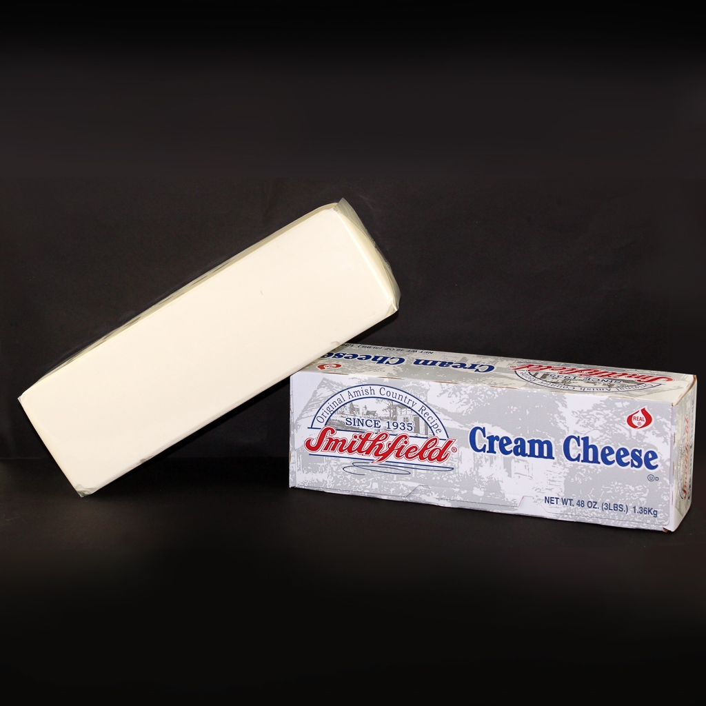 Smithfield Cream Cheese, 3 Pound -- 10 per case.