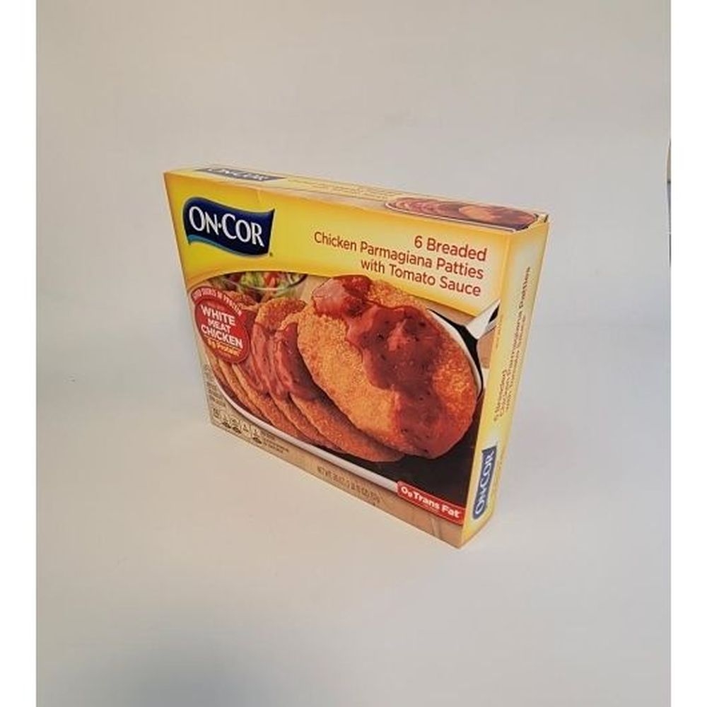 On Cor Breaded Chicken Parmagiana Patties with Tomato Sauce, 26 Ounce -- 6 per case