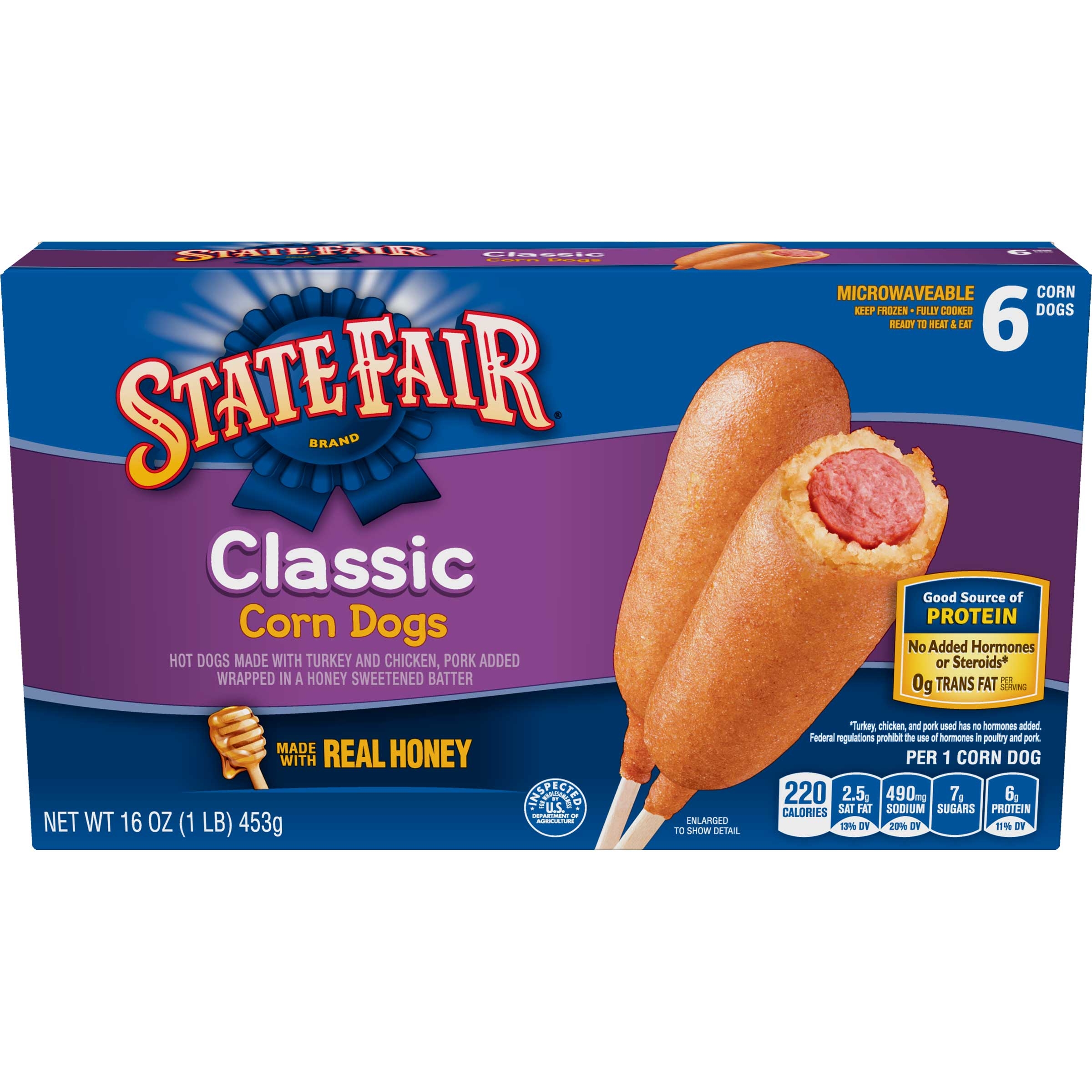 State Fair Original Corn Dog -- 72 per case.