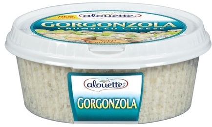 Alouette Gorgonzola Crumbled Cheese, 4 Ounce -- 12 per case.