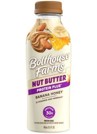 Bolthouse Farms Protein Plus Banana Honey Almond Butter Beverage, 15.2 Fluid Ounce -- 6 per case