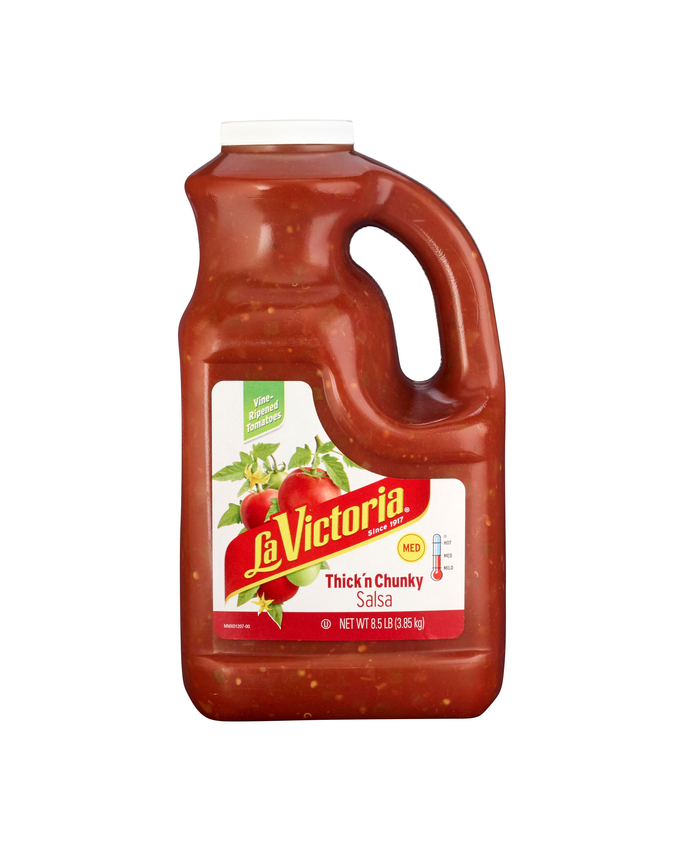 La Victoria/Alamo Street Salsa, Medium, Thick & Chunky, 1 Gallon -- 4 Case