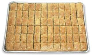 Athens Foods Walnut Rectangle Baklava - Dessert -- 72 per case.
