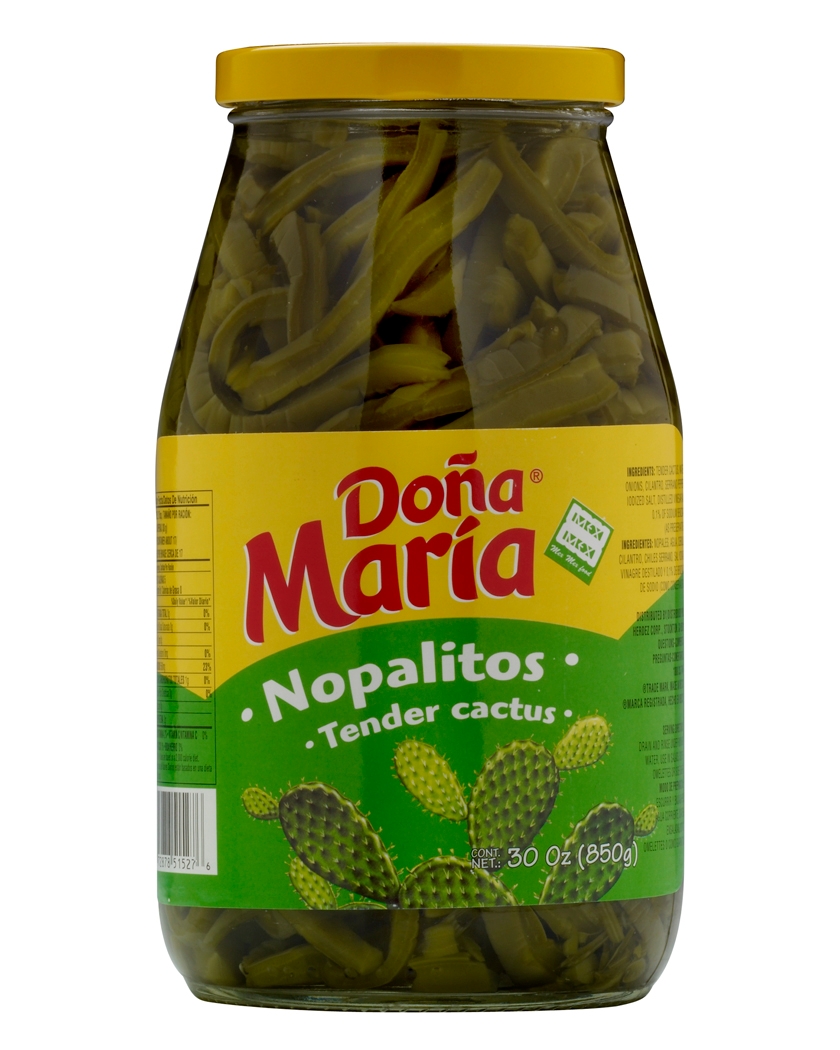 Dona Maria Pepper Sliced Nopalitos, 30 Ounce -- 12 per case.