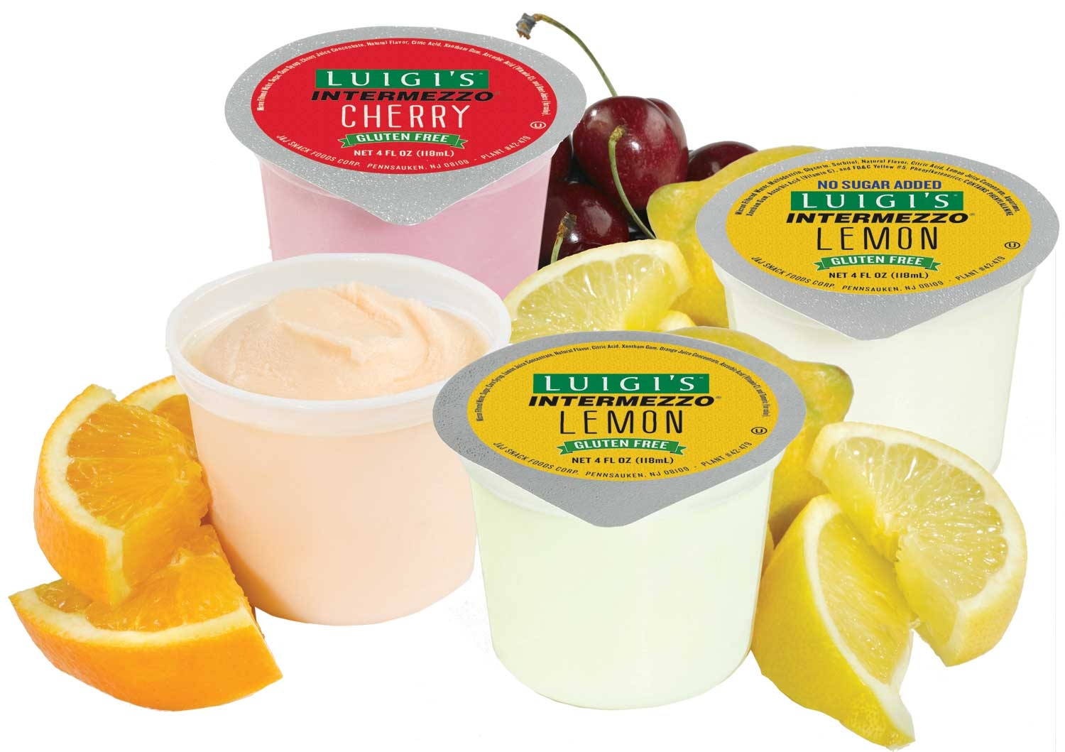 Luigis Intermezzo Orange Cup, 4 Ounce -- 72 per case.