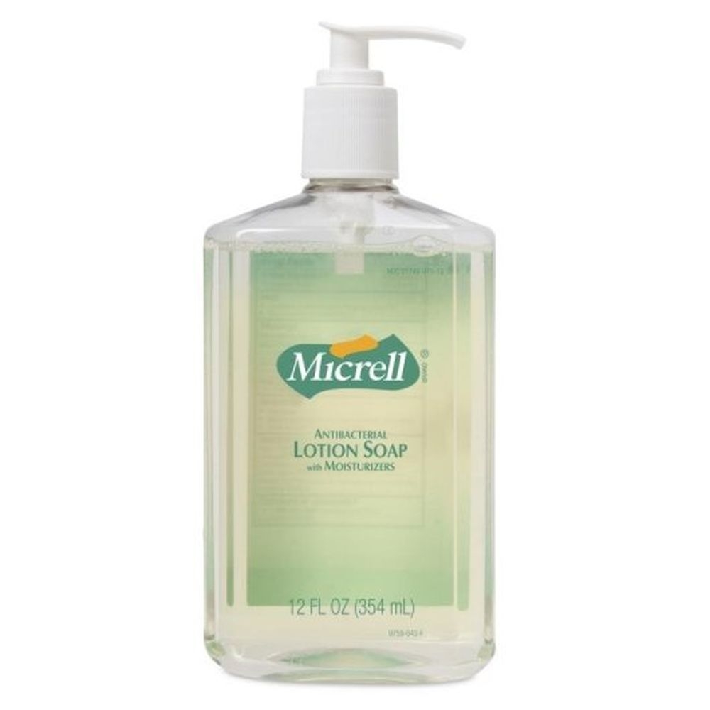 Micrell Antibacterial Lotion Soap, 12 Fluid Ounce -- 12 per case