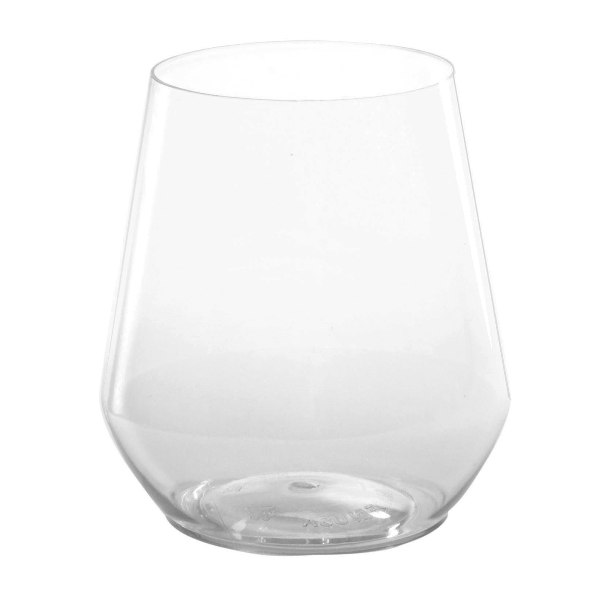 WNA Reserv Clear Stemless Glass, 12 Ounce -- 64 per case.