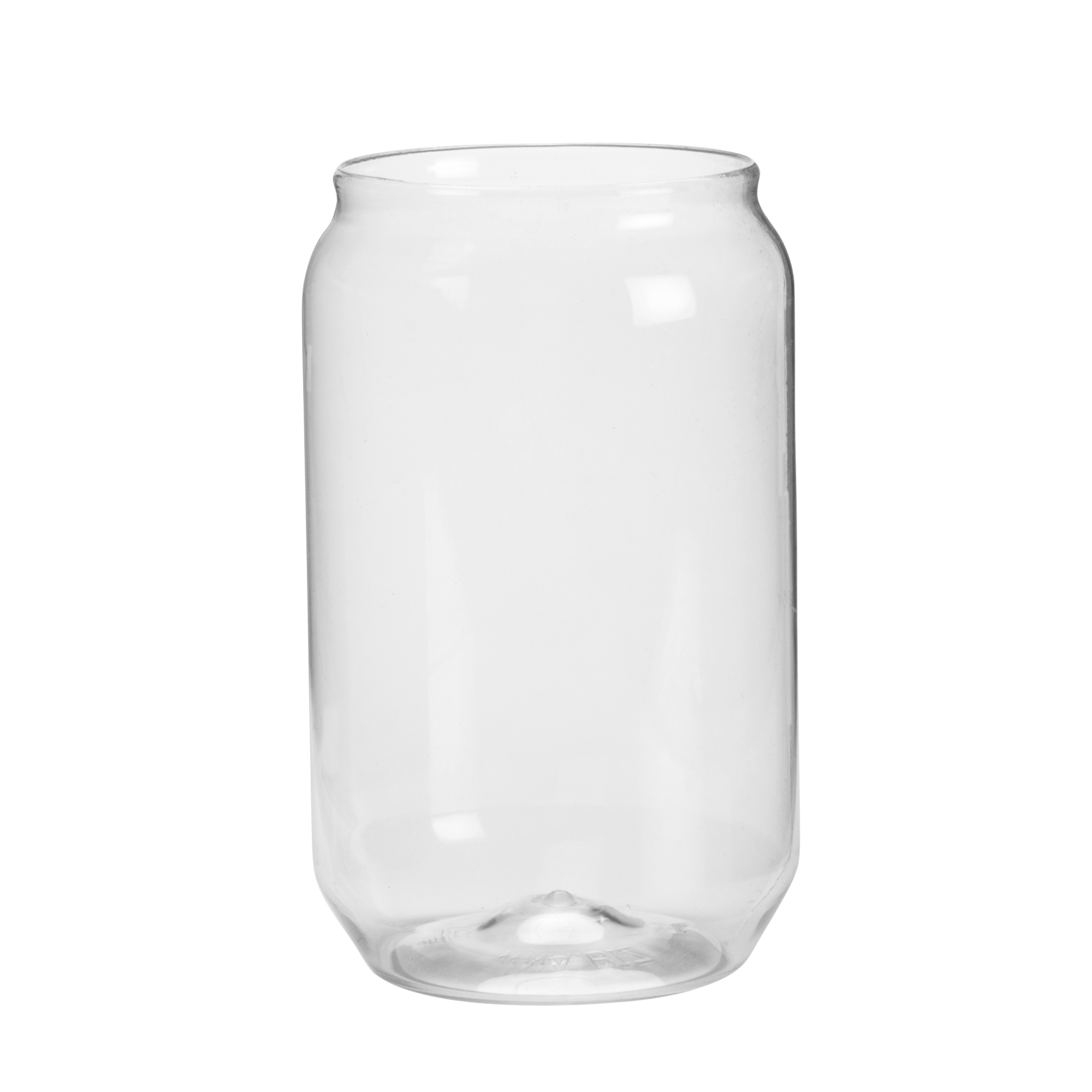 WNA Reserv Clear Can Glass, 16 Ounce -- 64 per case.