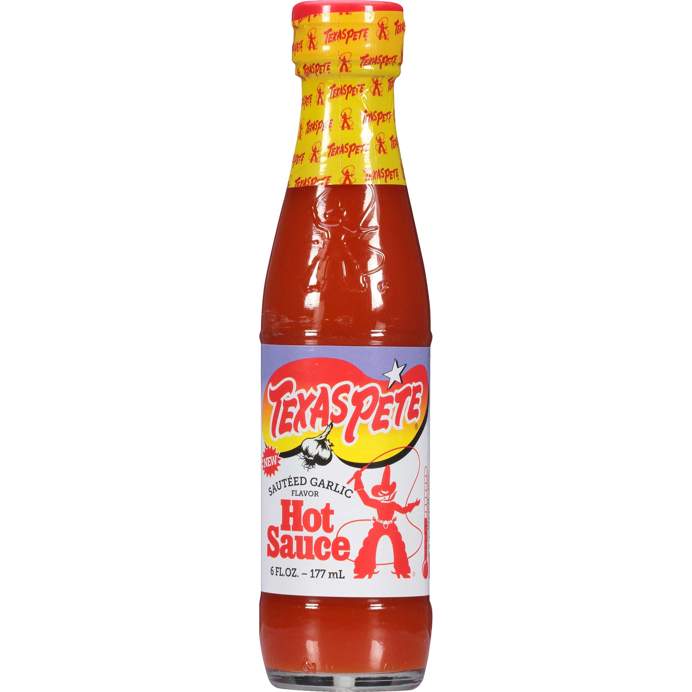 Texas Pete Garlic Hot Sauce, 6 ounce -- 12 per case