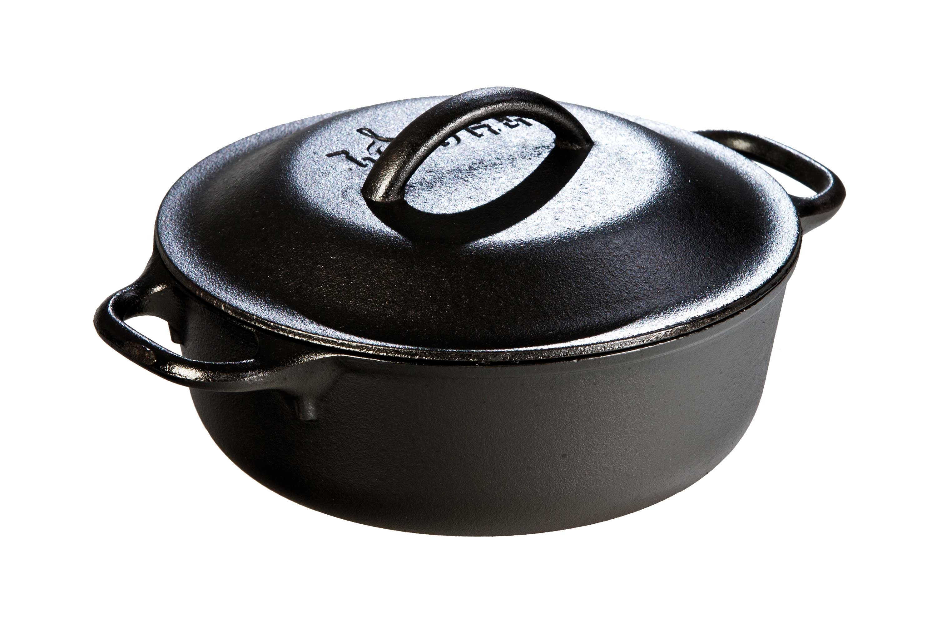 Lodge Cast Iron Serving Pot, 2 Quart.