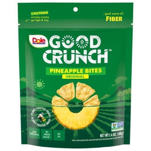 Dole Original Dried Pineapple, 1.4 Ounce -- 6 per case