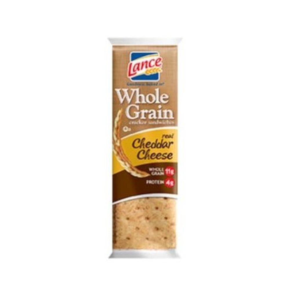 Lance Whole Grain Cheddar Cheese Sandwich Cracker, 1.5 Ounce -- 120 per case