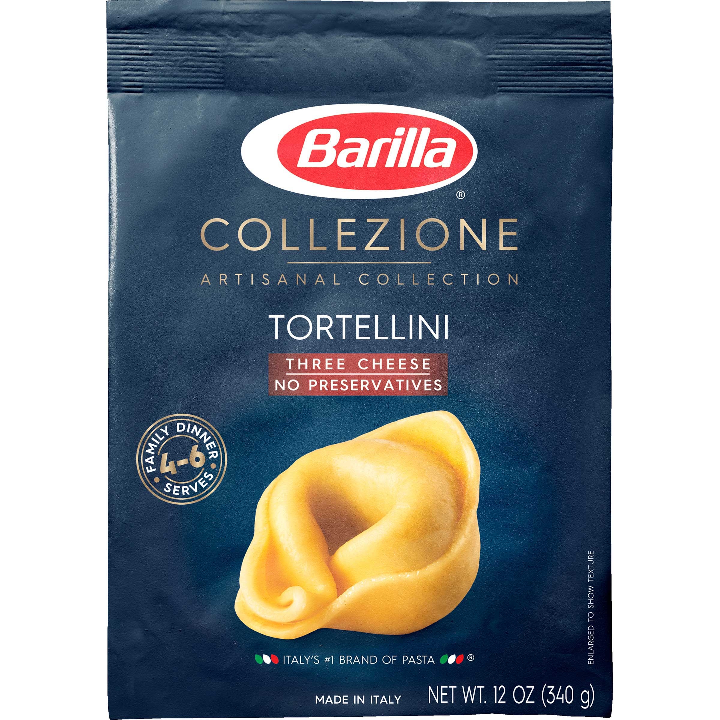 Barilla Three Cheese Tortellini, 12 Ounce -- 8 per case.