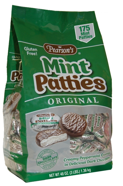 Pearson Candy Mint Patties, 48 Ounce -- 1050 per case.