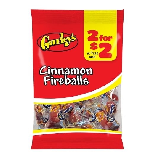 2 For $2 Cinnamon Fireball Candy, 2.5 Ounce -- 12 per case