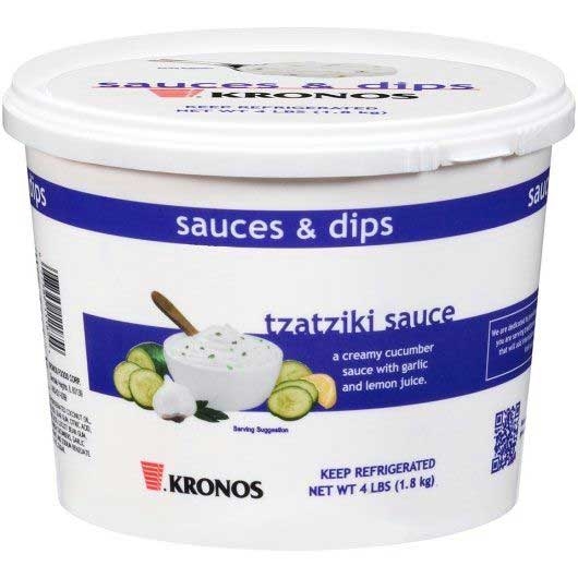 Kronos Tzatziki Sauce, 0.5 Gallon -- 2 per case