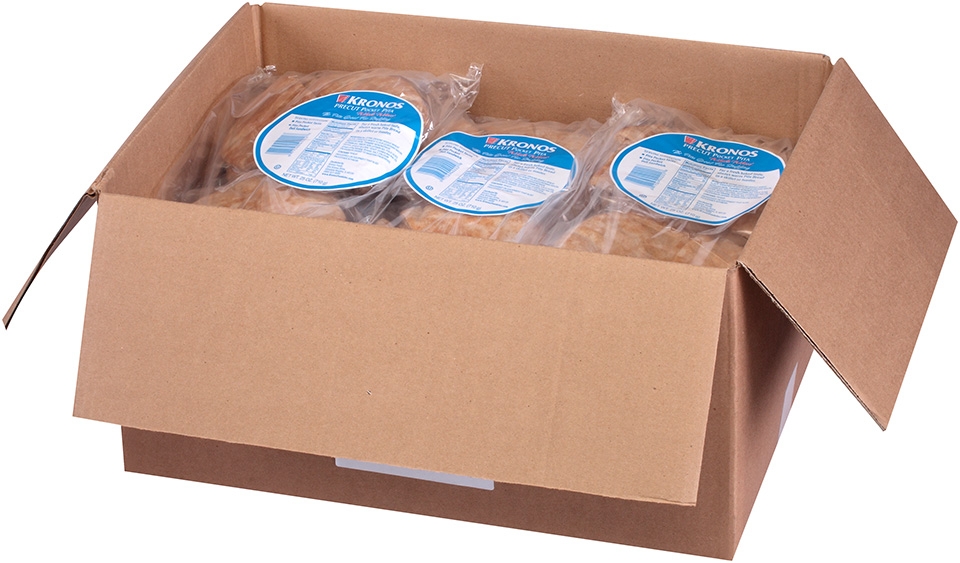 Krono Pita Perfect Pre Cut Pocket Wheat Pita Bread -- 120 per case.
