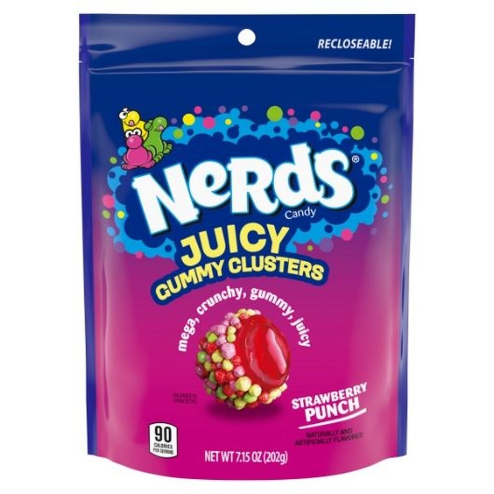Nerds Juicy Gummy Clusters, 7.15 Ounce -- 6 per case