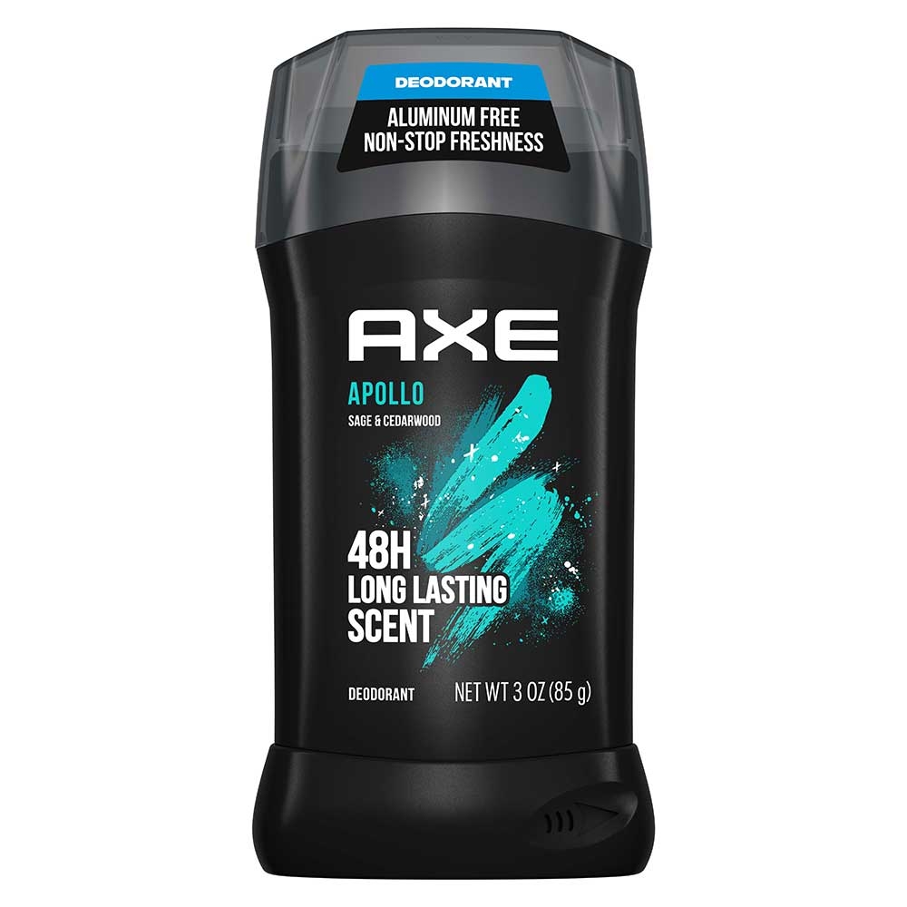 Axe Apollo Deodorant Stick, 3 Ounce -- 12 per case