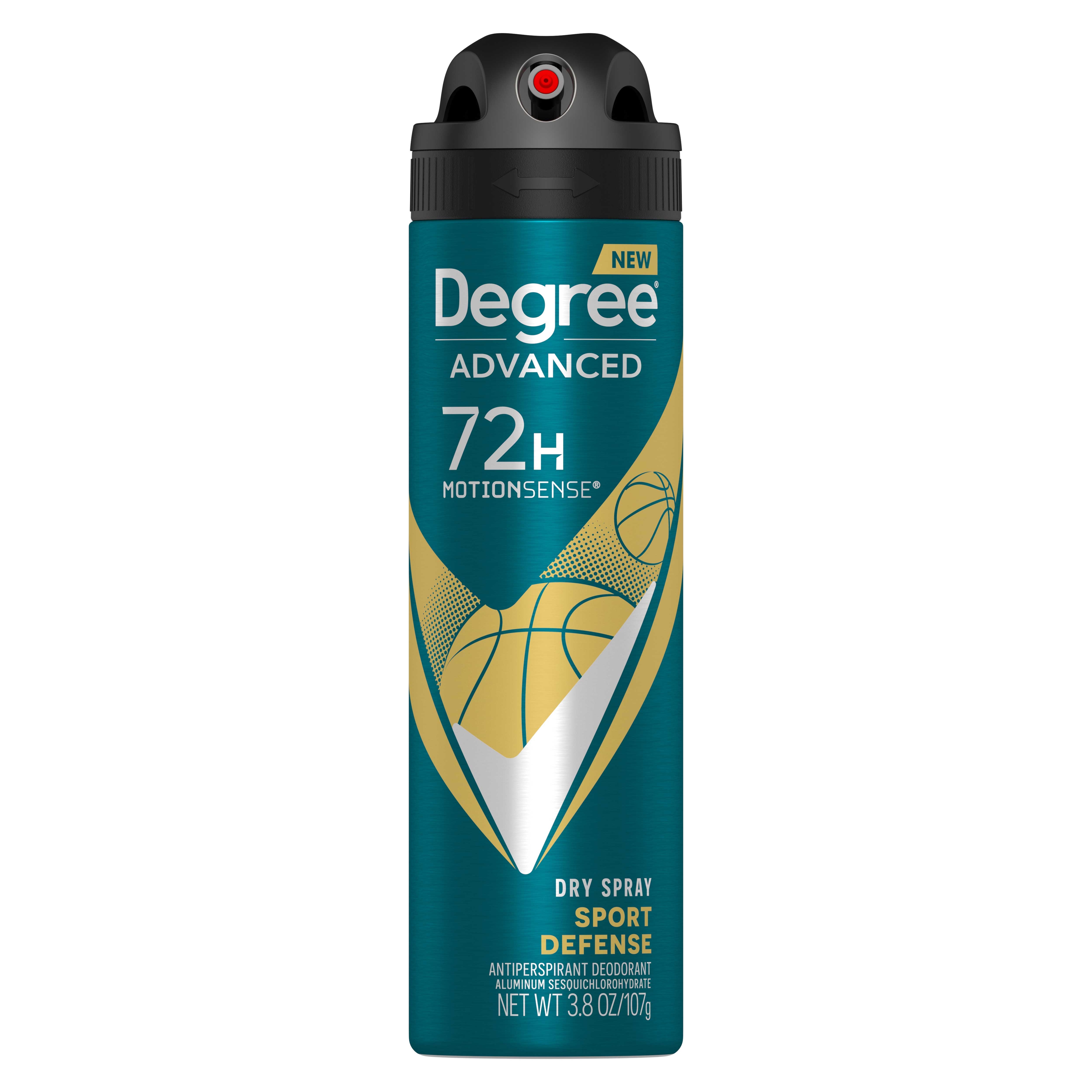 Degree Men MotionSense Sport Defense Dry Spray Antiperspirant, 3.8 Ounce -- 12 per case