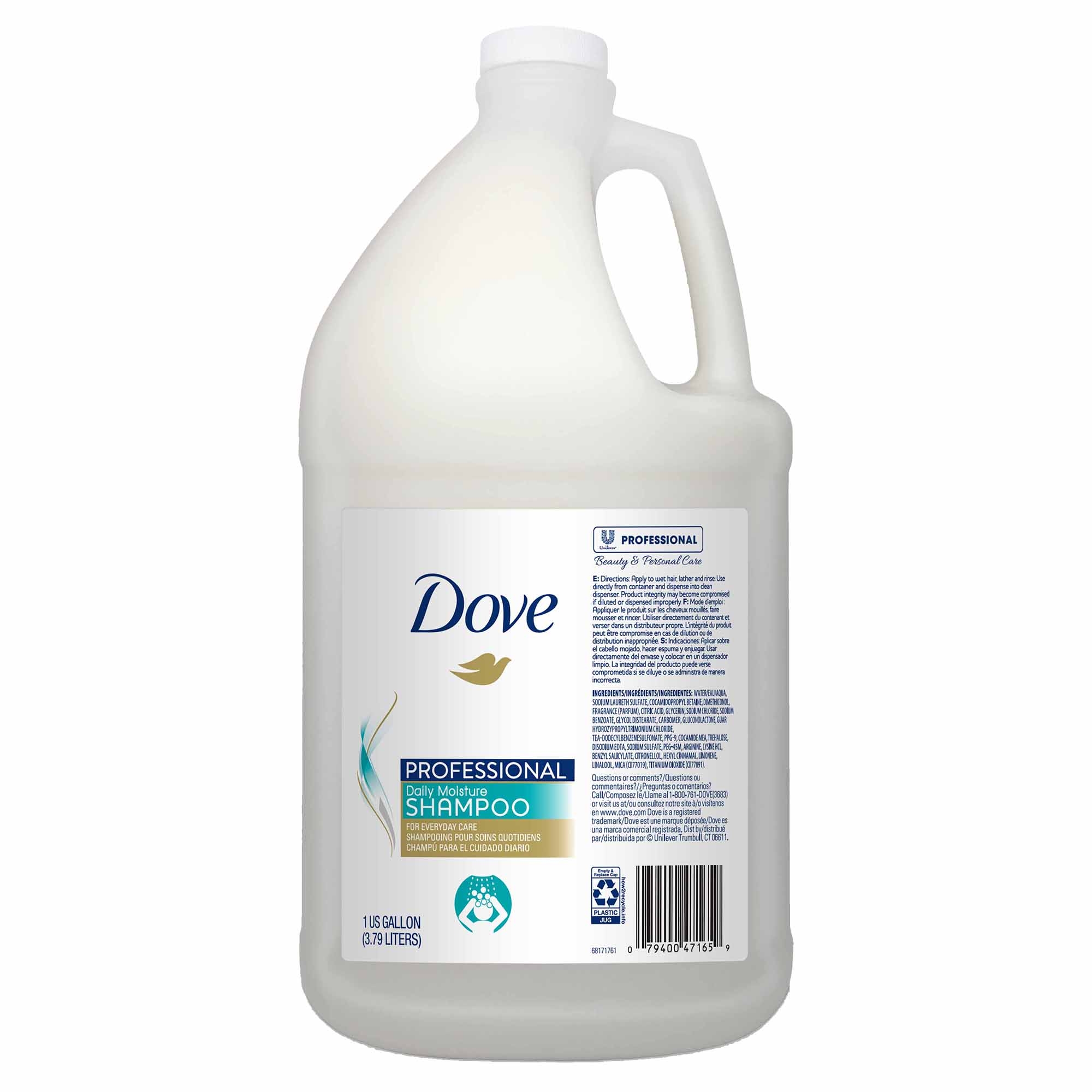 Dove Pro Shampoo Daily Moisture, 1 Gallon -- 4 per case