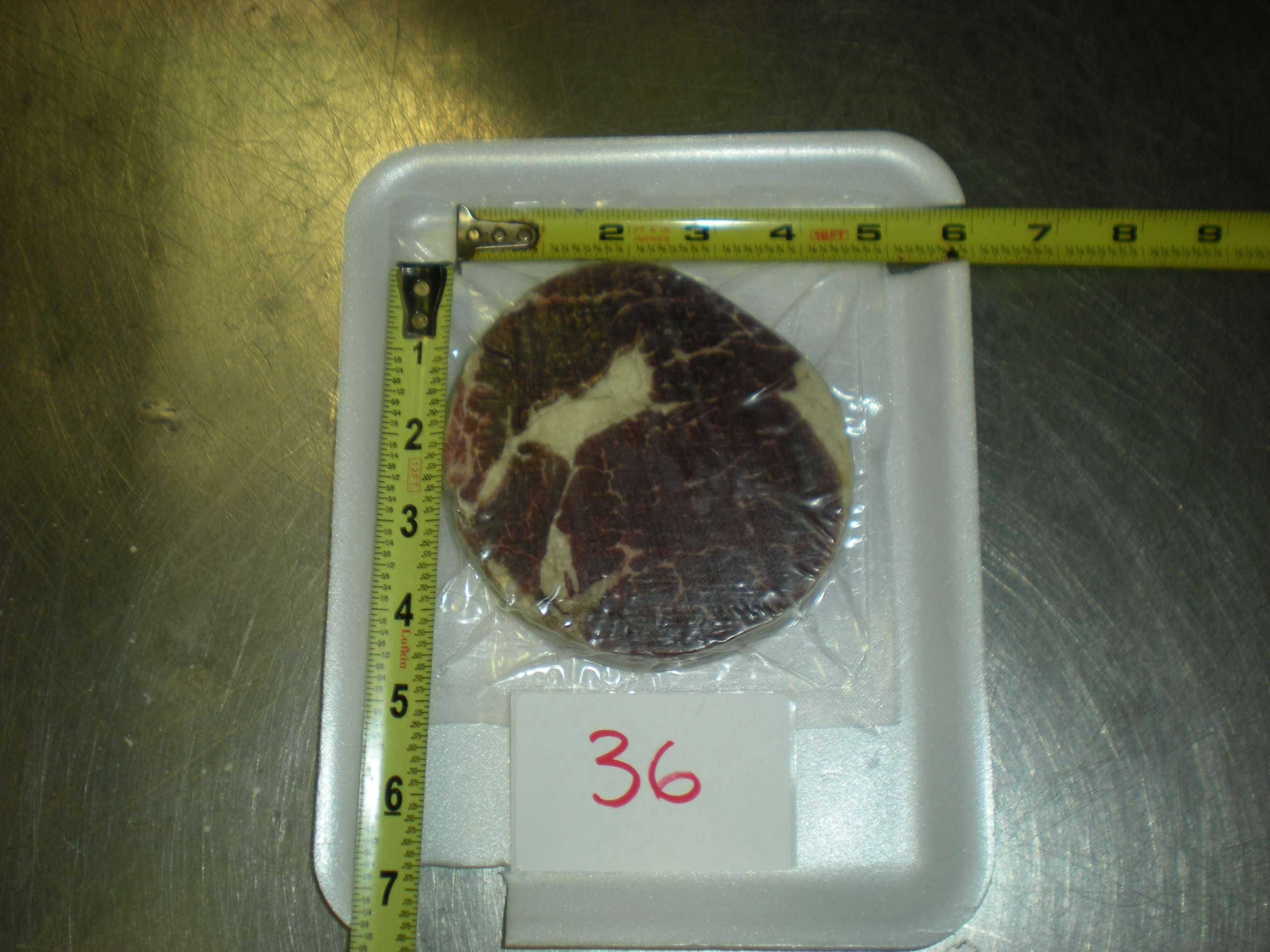 Extra Value Tenderized Ribeye Beef Steak, 20 Pieces of 8 Ounce, 10 Pound.