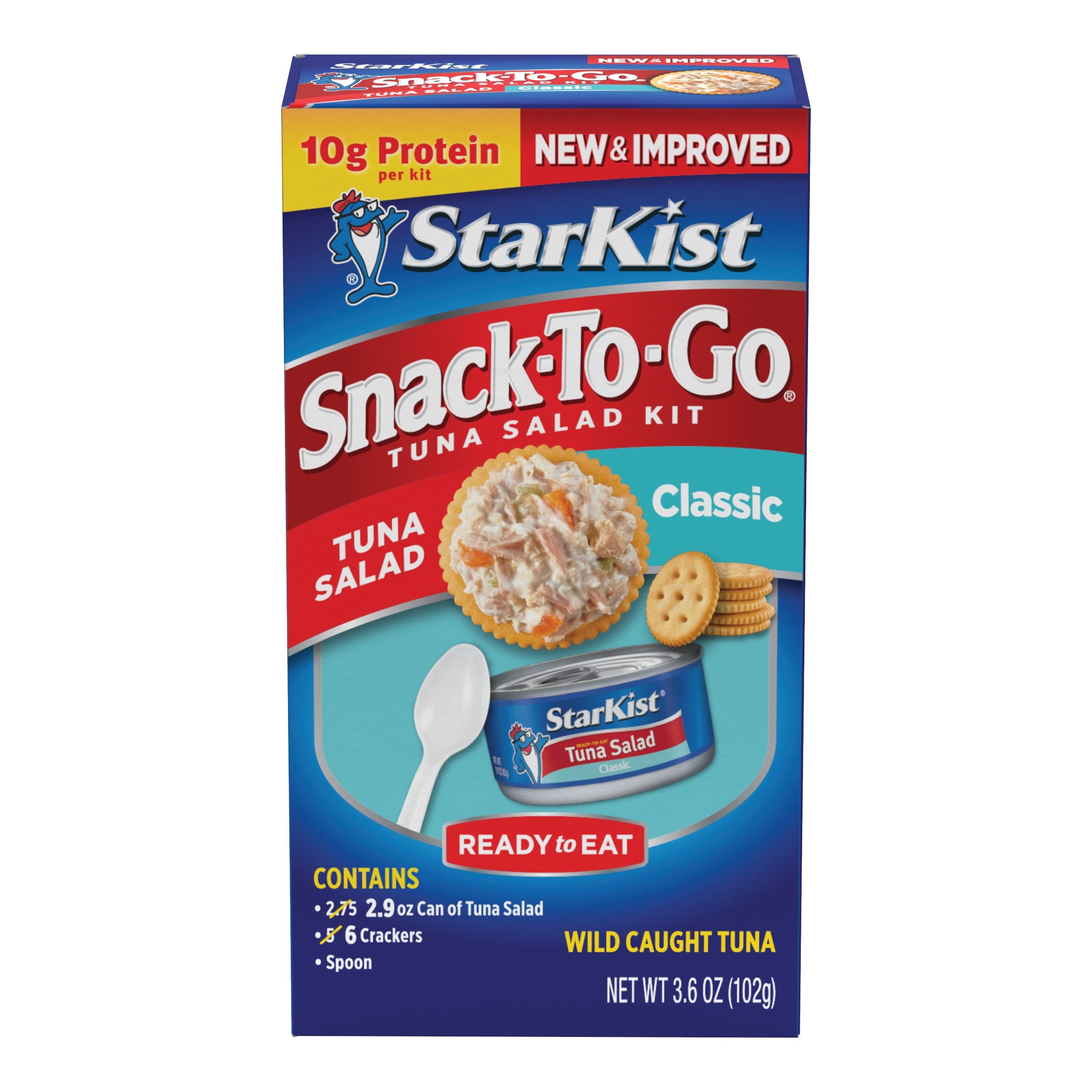 StarKist Original Deli Style Tuna Salad, 3.28 Ounce -- 12 per case.