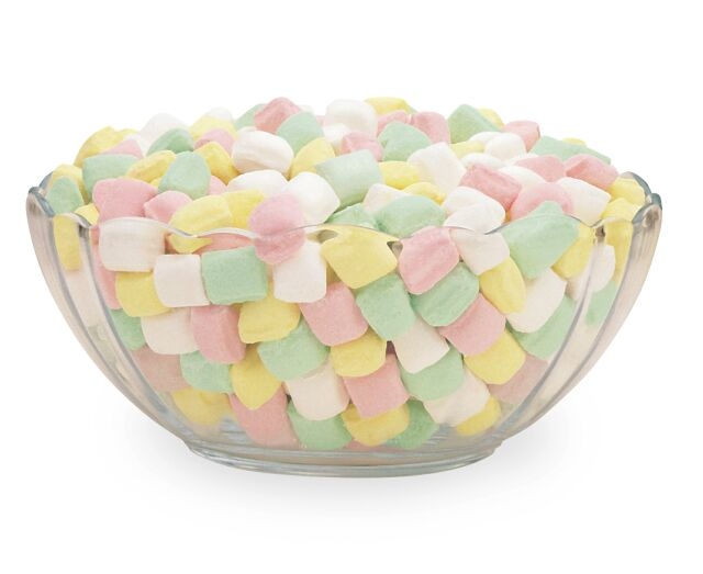 Richardson Assorted Pastel Mints - 25 lb. box, 1 per case