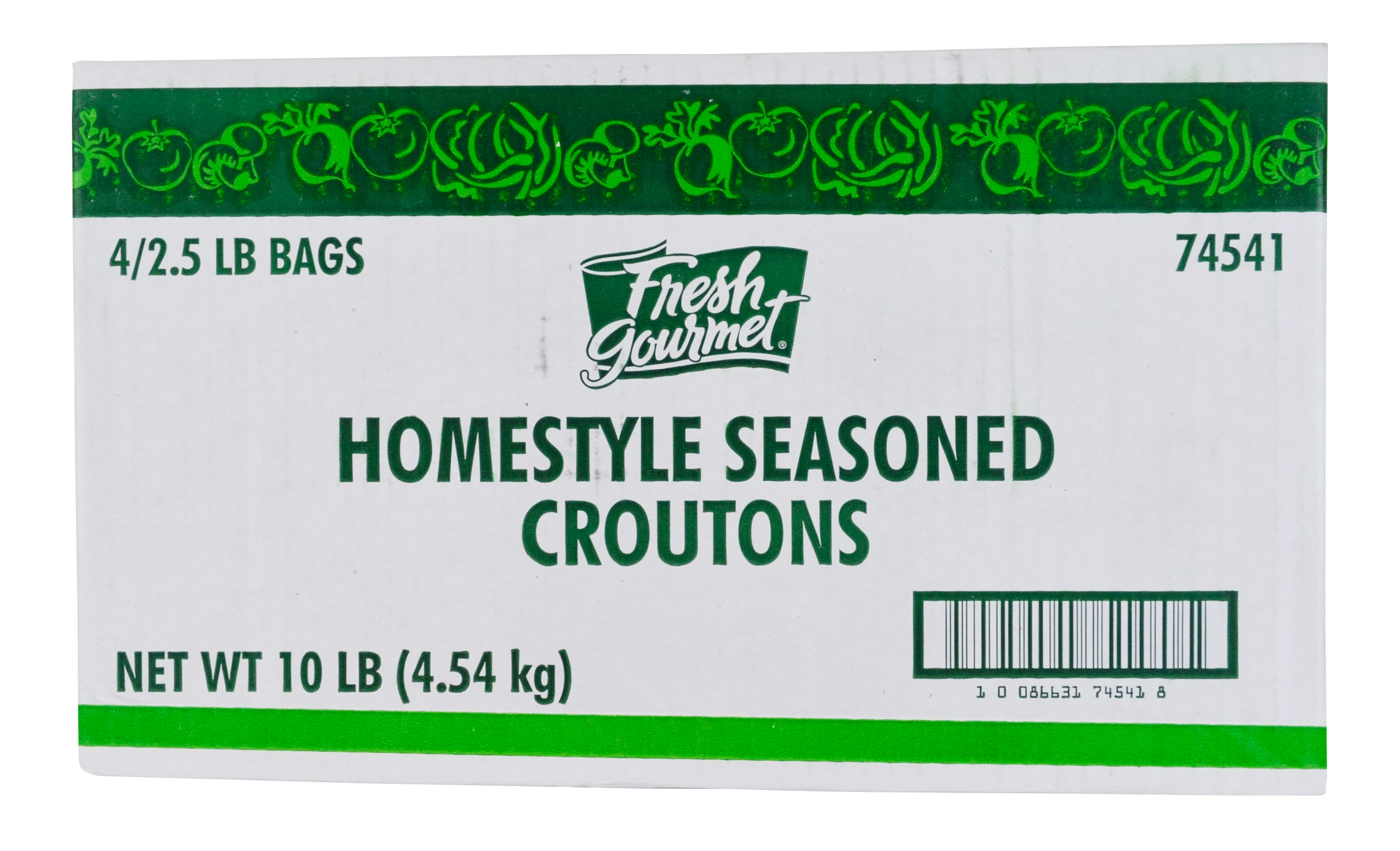 Fresh Gourmet Homestyle Seasoned Crouton, 2.5 Pound -- 4 per case.