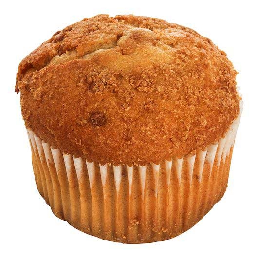 Otis Spunkmeyer Naturally Flavored Apple Cinnamon Muffin, 4 Ounce -- 24 per case