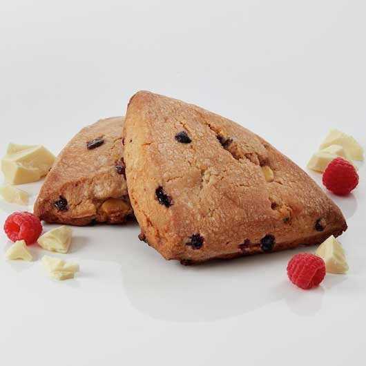 Pillsburry Freezer to Oven White Chocolate Raspberry Scone 3.75 ounce each -- 96 per case.
