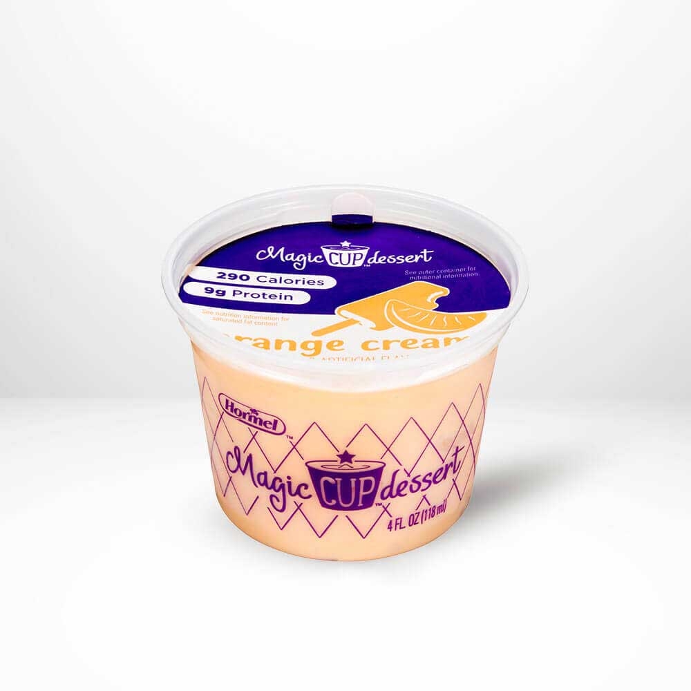Magic Cup Orange Creme Dessert Cup, 4 Ounce -- 48 per case