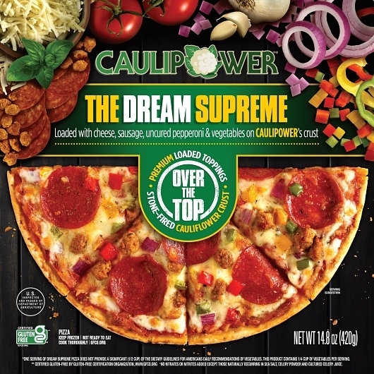 Caulipower Over The Top Dream Supreme Pizza, 14.8 Ounce -- 8 per case