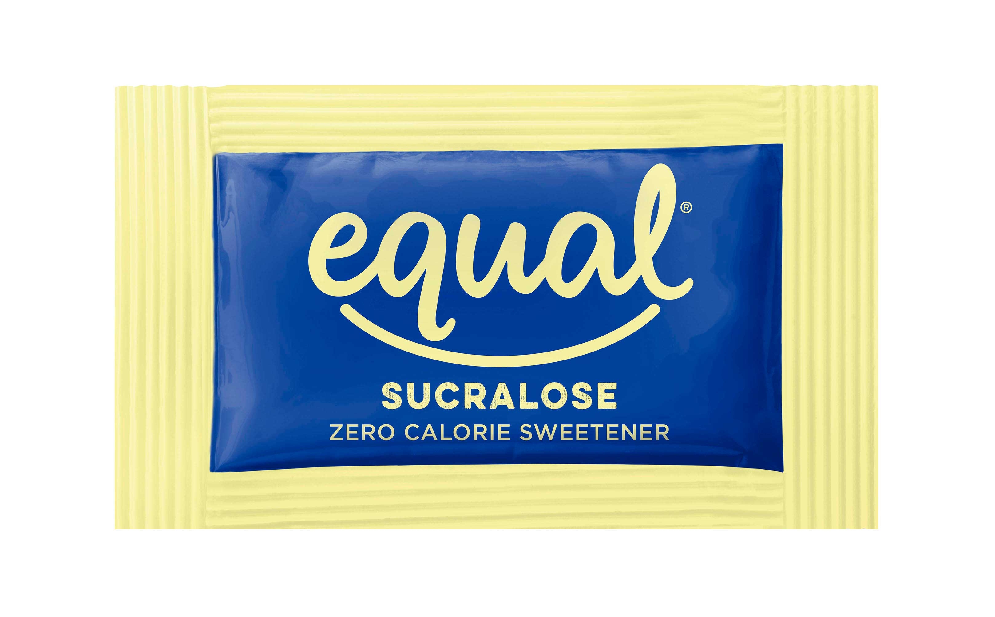 Stratas Foods Equal Yellow Single Serve Packet Sweetener -- 2000 per case.
