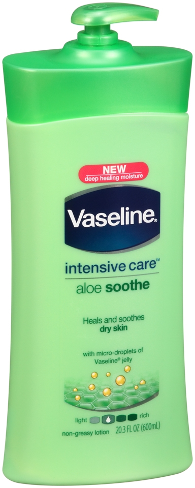 Vaseline Intensive Care Aloe Soothe Body Lotion, 20.3 Ounce -- 4 per case.