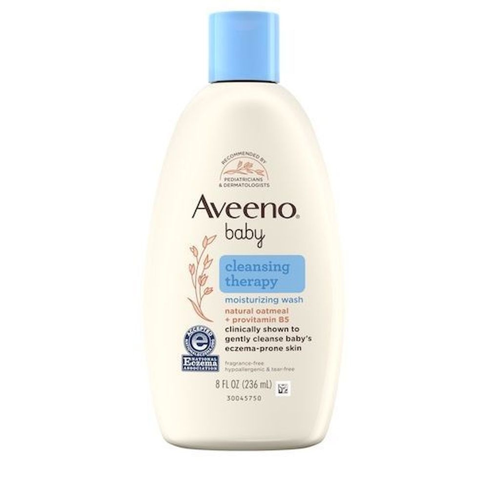 Aveeno Baby Cleansing Therapy Moist, 8 Ounce -- 12 per case