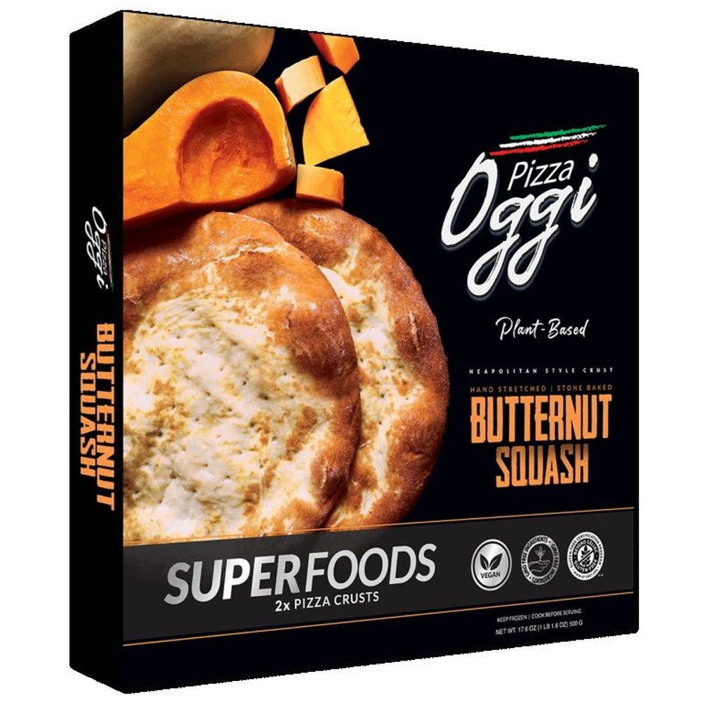 Pizza Oggi Butternut Squash Pizza Crust, 500 Gram -- 8 per case