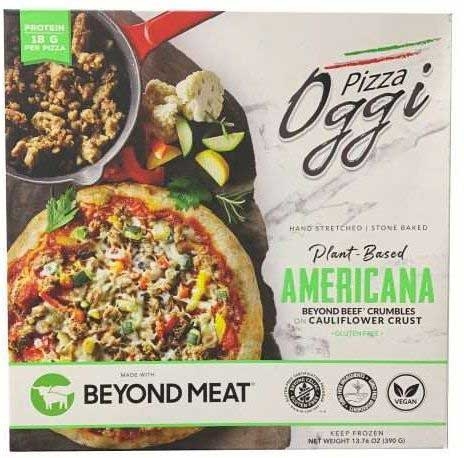 Oggi Foods Beyond Meat Plant Based Americana Pizza, 390 Gram -- 12 per case