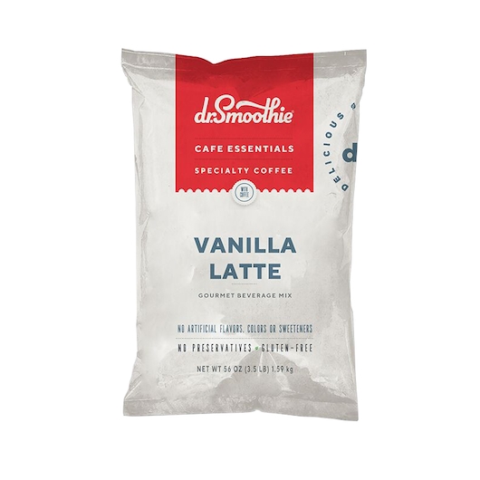 Dr. Smoothie Vanilla Latte, 3.5 Pound -- 5 per case