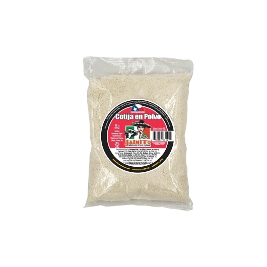 Jaimito Mexican Style Queso Cotija Crumbles, 10 Ounce -- 12 per case