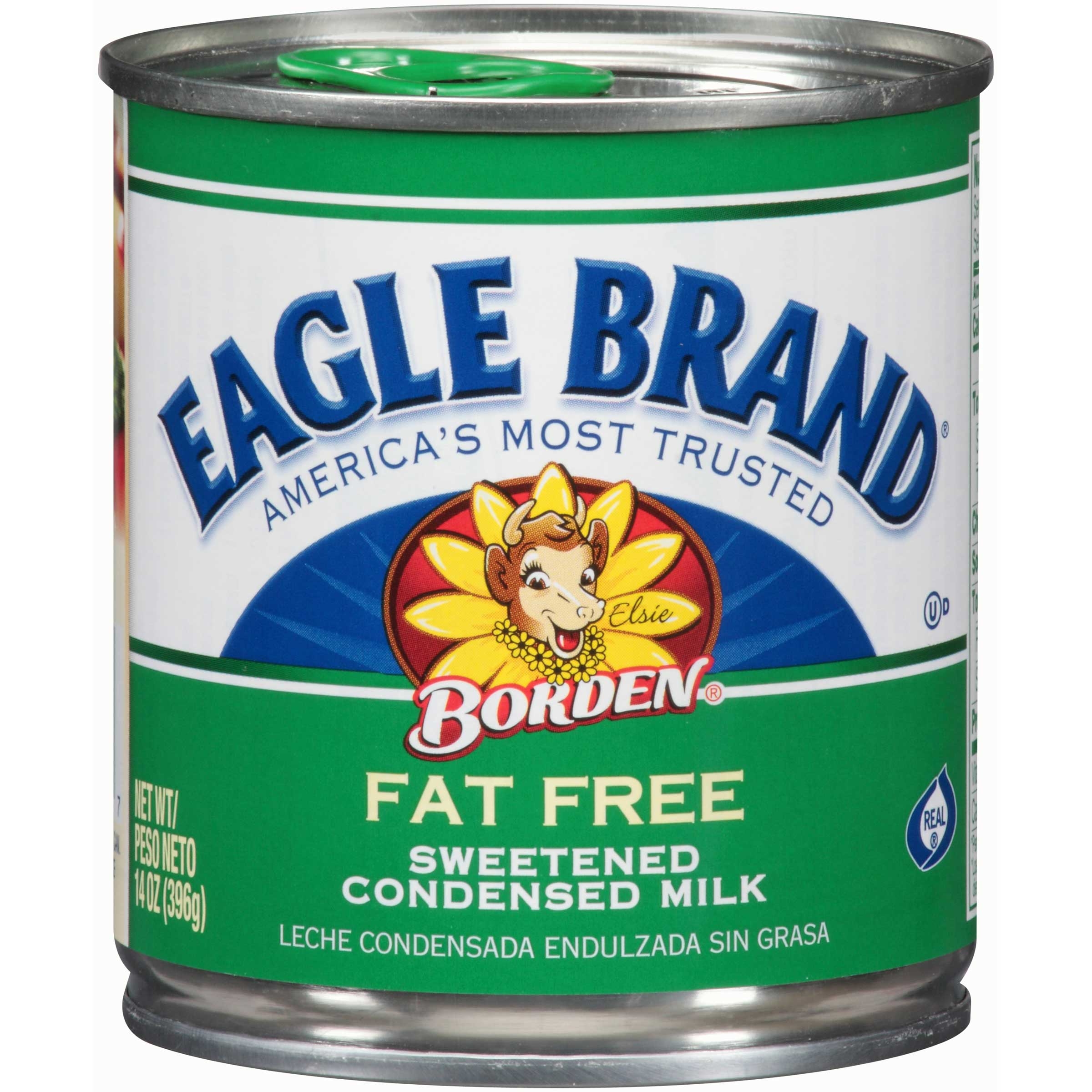 Eagle Brand Non Fat Sweetened Condensed Milk, 14 Ounce -- 24 per case.