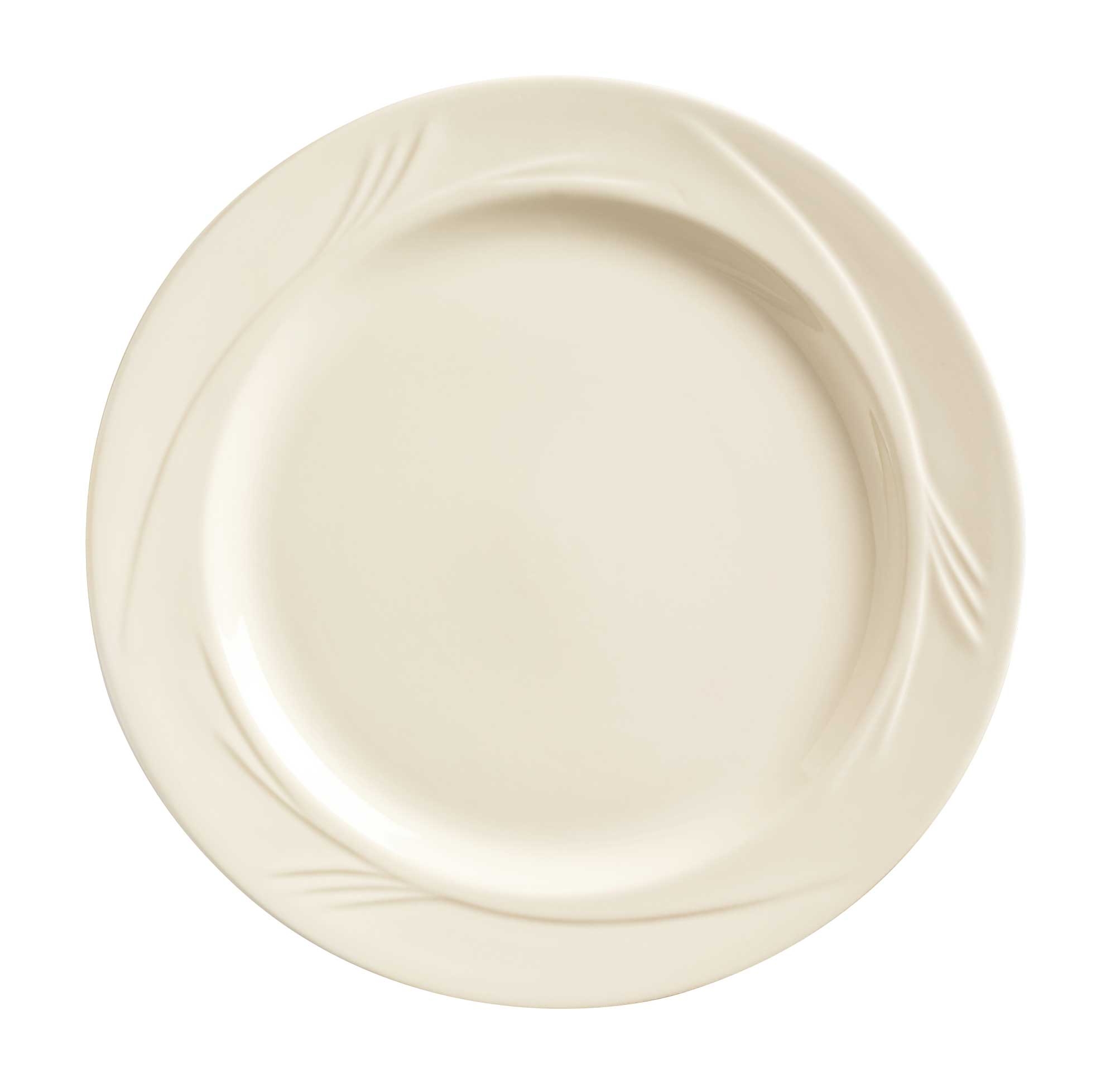 World Tableware Endeavor Porcelana Plate, 9 3/4 inch -- 24 per case